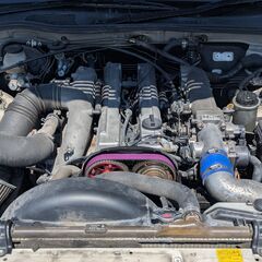 ローンは毎月34,000円～　トヨタ　マークII 　ツアラーＶ仕様　１ＪＺＧＴＥ　新品ミッション載替公認済み　前置インタークーラー　ＷＯＲＫエモーション１９インチ　車高調　社外マフラー　ＨＫＳ強化タイミングベルトの画像