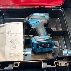 🐶マキタ 40V インパクトドライバ TD002G 未使用 バッテリ充電器別売り ケース付き ハンズクラフト博多店 博多区 東光の画像