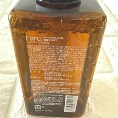 新品未使用✨haru kurokami スカルプシャンプー 400ml 頭皮ケアの画像