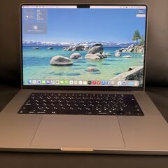 Apple MacBookPro 16inc 2021年製造 32GB 1T シルバーの画像