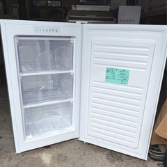 札幌市内配送可 【6ヵ月保証付き】美品 23年製 60L Haier ハイアール 小型1ドア冷凍庫 JF-NU60A 右開き の画像