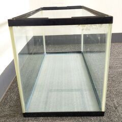 △ GEX 水槽 すいそう 強化プラスチック製 高さ 36cm 横幅 60cm 奥行 30cm 貯水確認済 全体的に傷、汚れあり 現状渡しの画像