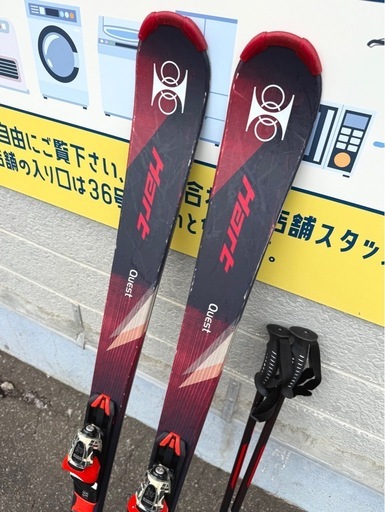 お引取り限定 HART Quest RC 160 ハート クエスト カービングスキーセット 160cm ストック付き
