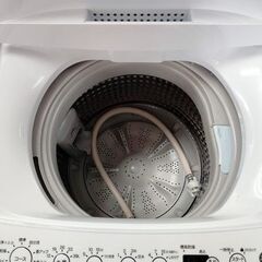 高年式 ハイアール 4.5kg 洗濯機 2023年製 BW-45A 全自動洗濯機 ホワイト 幅52.6cm 生活家電 Haier 札幌市 中央区 南12条店の画像