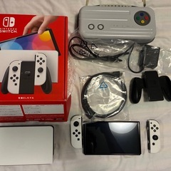 Nintendo Switch 有機EL ホワイトの画像