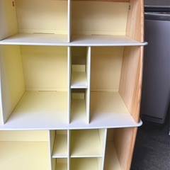 お引取り限定 21年購入 DWE ディズニーワールドファミリー ブックケースのみ 収納棚 の画像