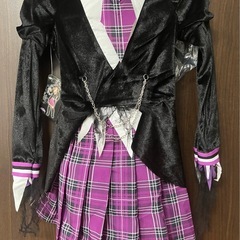 SCHOOLGIRL WIZARD 魔女 コスチューム kids Sサイズ ハロウィン 仮装　新品未使用の画像