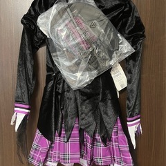 SCHOOLGIRL WIZARD 魔女 コスチューム kids Sサイズ ハロウィン 仮装　新品未使用の画像