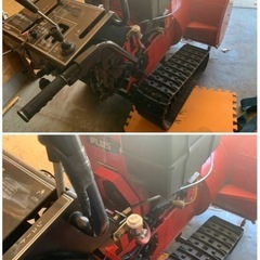  【YANASE ヤナセ】 除雪機 スノースロワー 810HST コンマ製作所｜現状品の画像