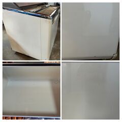 U【直接引取】SANYO　業務用アイスストッカー　冷凍ショーケース（SCR-090DN）/白/冷凍庫/通電確認済/動作確認済の画像