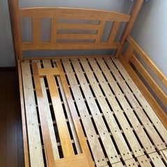 【無料】木製シングルベッドフレーム（すのこ）の画像