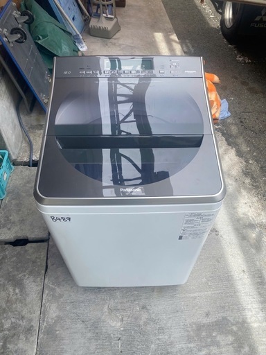 NO B489?福岡市内配送設置無料✨?NA-FA120V1-S 全自動洗濯機 FAシリーズ シルバー [洗濯12.0kg /乾燥機能