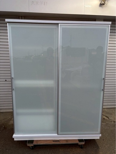 【成約済み】古賀家具工業 食器棚 140OP フィルミア 2020年製 W140 H180 D55