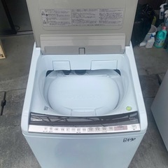 NO B490🌈福岡市内配送設置無料✨🌈BW-DV100E-N 縦型洗濯乾燥機 ビートウォッシュ シャンパン [洗濯10.0kg /乾燥5.5kg /ヒーター乾燥(水冷・除湿タイプ) /上開き]  2019年の画像