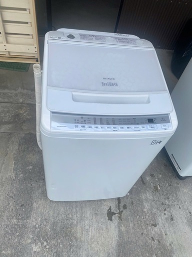 NO B491?福岡市内配送設置無料✨?日立ビートウォッシュ8kg BW-V80FE8形 2021年