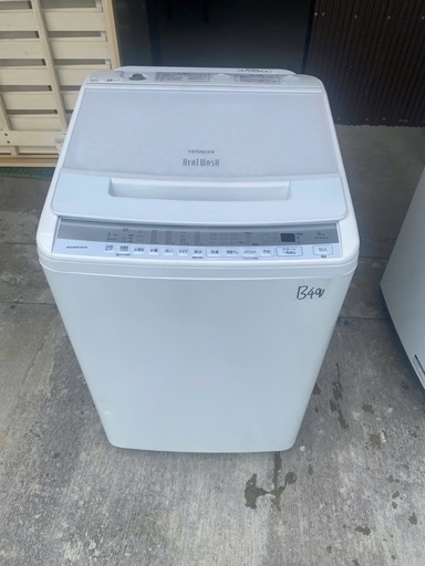 NO B491🌈福岡市内配送設置無料✨🌈日立ビートウォッシュ8kg BW-V80FE8形 2021年