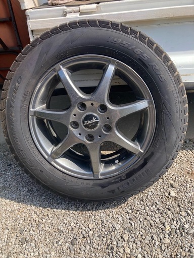 アルミホイール4本セット スタッドレスタイヤ