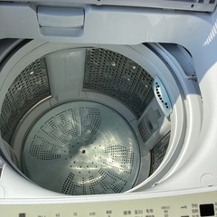 HITACHI 中古　2021年製　8kg　BW-V80G形　引き取り限定　全自動洗濯機の画像