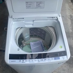 NO B492🌈福岡市内配送設置無料✨🌈洗濯機 日立 2〜3人分 8.0kg コンパクト 脱水乾燥 BW-V80EE7　の画像