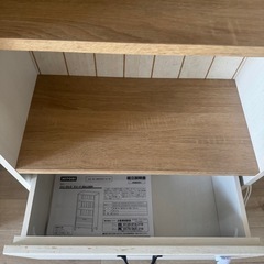 NITORI収納棚の画像