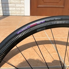 中古　AX-LIGHTNESS エーエックスライトネス U25T チューブラーホイールセット　20/24H Extralightハブ　の画像