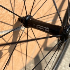 中古　AX-LIGHTNESS エーエックスライトネス U25T チューブラーホイールセット　20/24H Extralightハブ　の画像