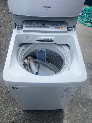 NO B493?福岡市内配送設置無料✨?NAF8AE4S 洗濯機 8.0kg Panasonic パナソニック NA-F8AE4-S 