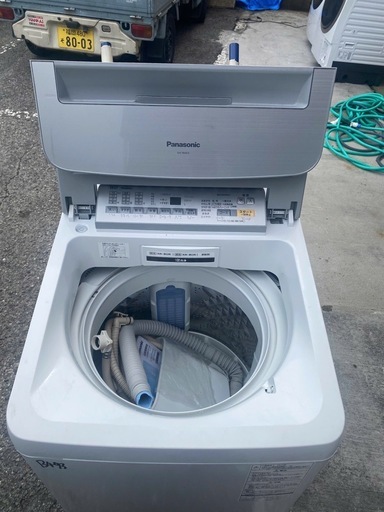 NO B493?福岡市内配送設置無料✨?NAF8AE4S 洗濯機 8.0kg Panasonic パナソニック NA-F8AE4-S 