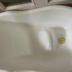 沐浴桶ベビーバスとアップリカお風呂イス　セットの画像