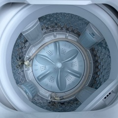 【美品】TOSHIBA 全自動洗濯機 6kg ピュアホワイトAW-6GA4の画像