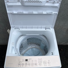 【美品】TOSHIBA 全自動洗濯機 6kg ピュアホワイトAW-6GA4の画像