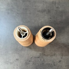 スパイス　ミル　塩　胡椒　18cm 2点セットの画像
