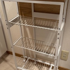 キッチン棚　棚の画像
