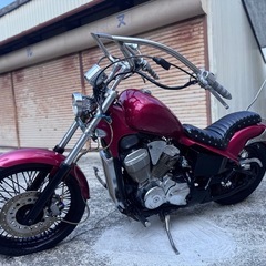 スティード400迫力のあるカスタム車✨の画像