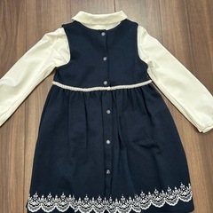 フォーマルワンピース３点セット⭐️130㎝の画像