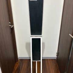 全身鏡　姿見　ミラー　ホワイトの画像