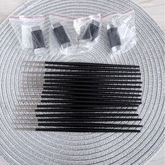 【新品未使用】ステンレスお箸（8膳） & 箸おき（4個）セットの画像