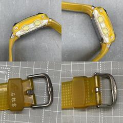 M343 可動 CASIO カシオ Baby-G ベビージー BG-186S1 腕時計 デジタル 黄色イエロー　クオーツ カレンダー CASIO カシオ G-SHOCK Gショックの画像