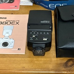 購入者決定　Canon EOS55 と スピードライト380EX  中古 の画像