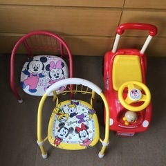 ベビー用品　歩行器　車　アンパンマン　椅子の画像