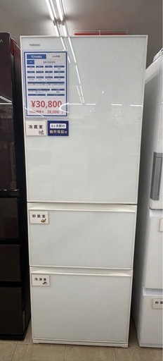 3ドア冷蔵庫　TOSHIBA    GR-K36SXV