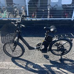 電動アシスト自転車 6段変速 20インチ 街乗り シティタイプ 手渡し 引取の画像