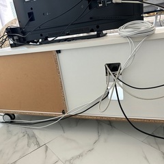 ニトリ ローボード ダイス 100 ホワイト テレビ台 チェストの画像