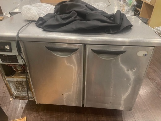 業務用 コールドテーブル　冷蔵庫 SANYO SUF-F1261SA（中古／動作確認済み）