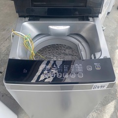 NO B497🌈福岡市内配送設置無料✨🌈IRIS OHYAMA（アイリスオーヤマ）の全自動洗濯機【DAW-A60】　6kg 2021年の画像