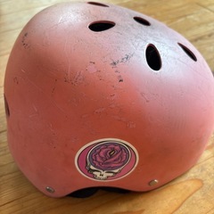 ピンク　ヘルメットの画像