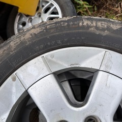 トヨタ　20プリウス　純正ホイールタイヤセット　4本　185/65R15 タイヤ製年2024年　の画像