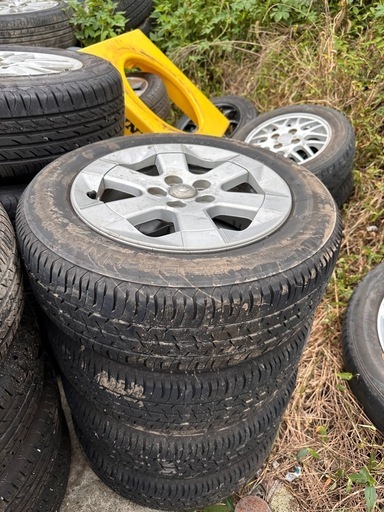 トヨタ　20プリウス　純正ホイールタイヤセット　4本　185/65R15 タイヤ製年2024年