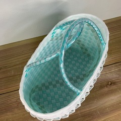 手作りプラカゴバックの画像