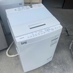 NO B498🌈福岡市内配送設置無料✨🌈東芝 TOSHIBA 全自動洗濯機 (7.0kg) ZABOON(ザブーン) グランホワイト AW-7D6(W)の画像